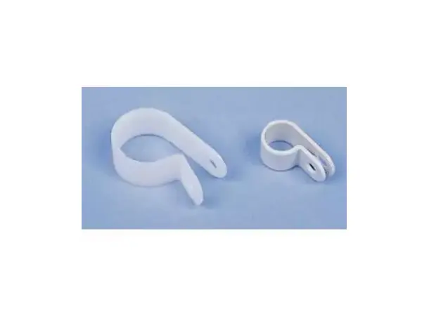 Rørklemme plast 25 mm, 5 stk 