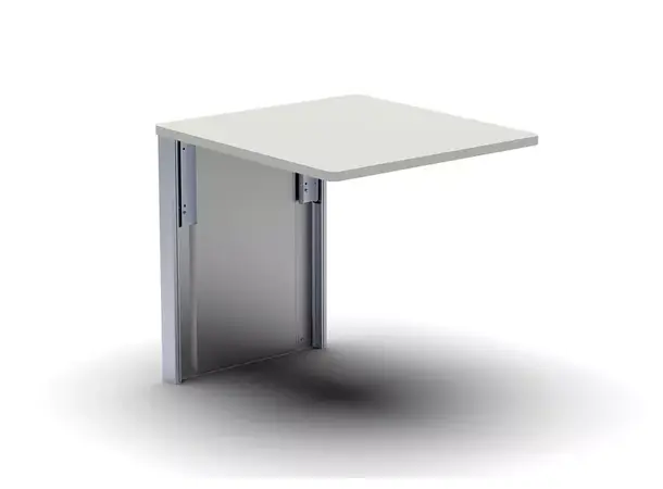 Sammenleggbart vegghengt bord til Van 60x46 cm 