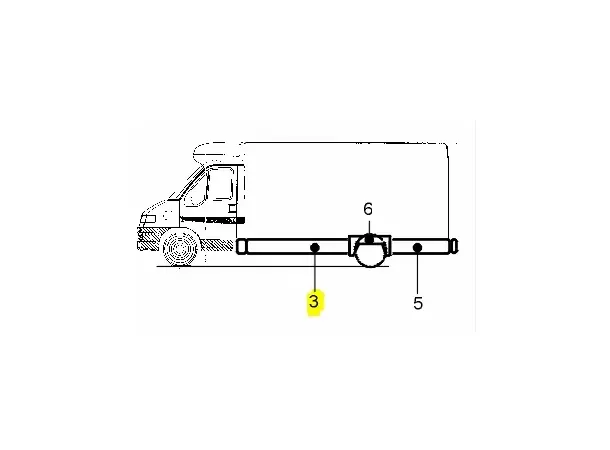 Sideskjørt front venstre 2677 Gs9006 649265B - nr. 3 på bildet 