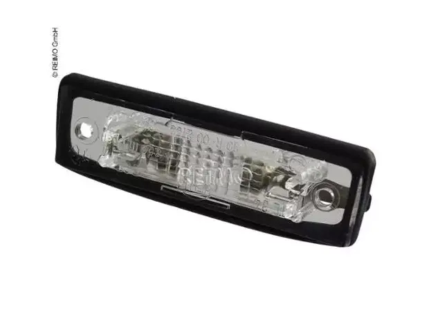 Skiltlys Hella 12V 92x29x19mm hvit | Caravan.no