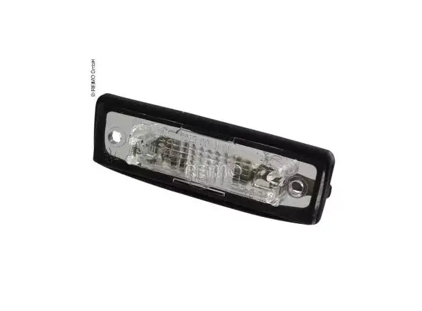 Skiltlys Hella 12V 92x29x19mm hvit | Caravan.no