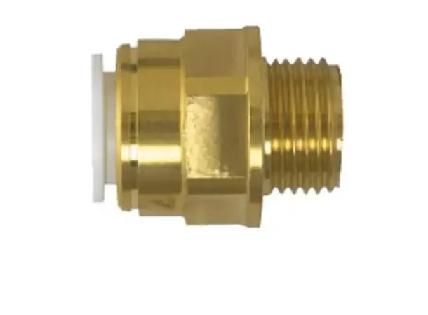 Skru inn-kontakt messing 12 mmx3/8" 