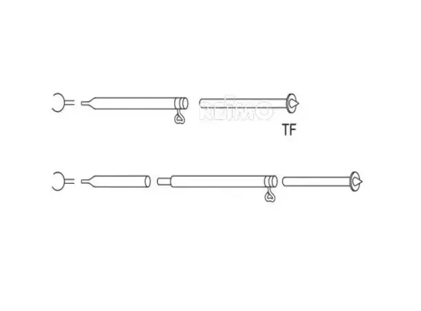 Stormstang Ø25/22 mm i stål 165-260 cm | Caravan.no