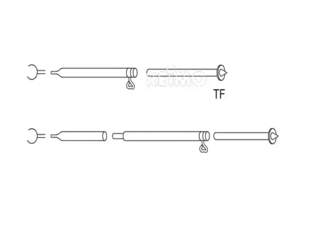 Stormstang Ø25/22 mm i stål 165-260 cm | Caravan.no