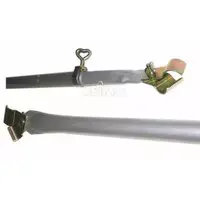 Takstøttestang Ø25/22 mm i aluminium 170-250 cm