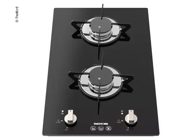 Thetford gasskomfyr 2x1,5kw 12V – Topline 922 | Caravan.no