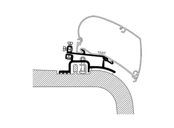 Thule adapter Ducato til 2006 | Caravan.no