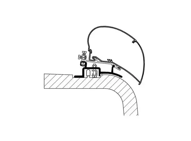 Thule adapter Ducato til 2006 | Caravan.no