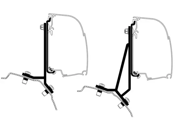 Thule adapter til 4200 Transit/Tourneo Custom Minivan LHD 