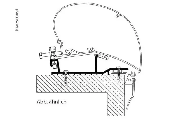 Thule markiseadaptere Hobby Premium fra 2012 