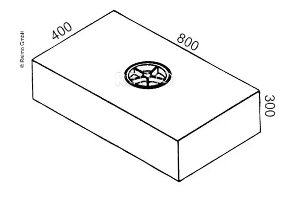 Universal vanntank 90 l 90s svart – 80x40x30 cm | Caravan.no