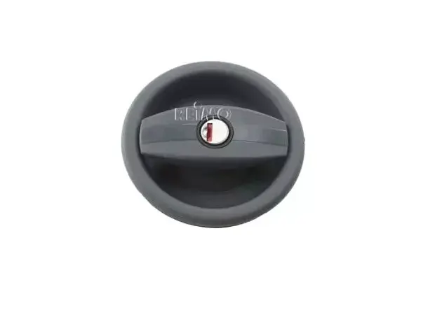 Zadi dørlås Caravan høyre svart | Caravan.no