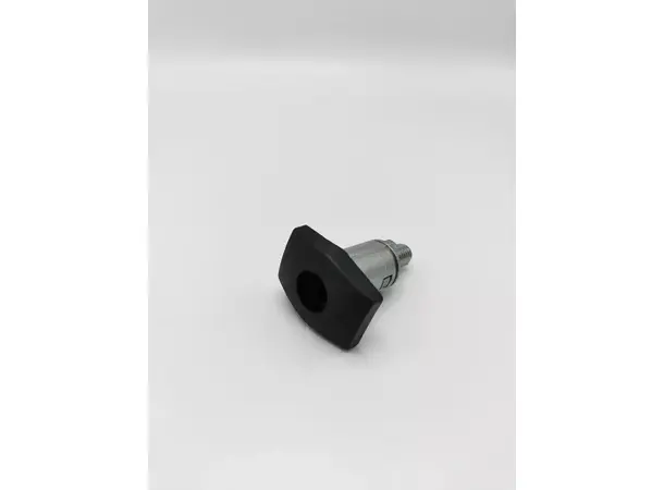 Zadi servicelukelås firkantet svart uten låsehake, sylinder og nøkkel 