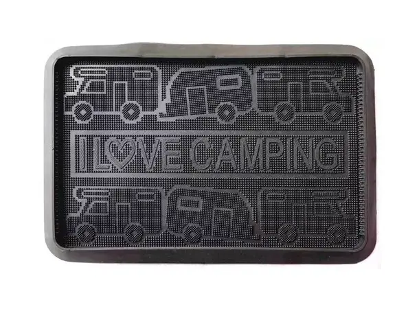 Dørmatte Arisol TrayMat 40x60x3cm – svart gummi | Caravan.no