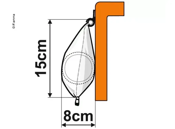 Fiamma Caravanstore Zip 310XL Royal grey 05715D02R 