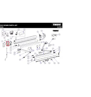 Gear assy Omnistor 5002/5003