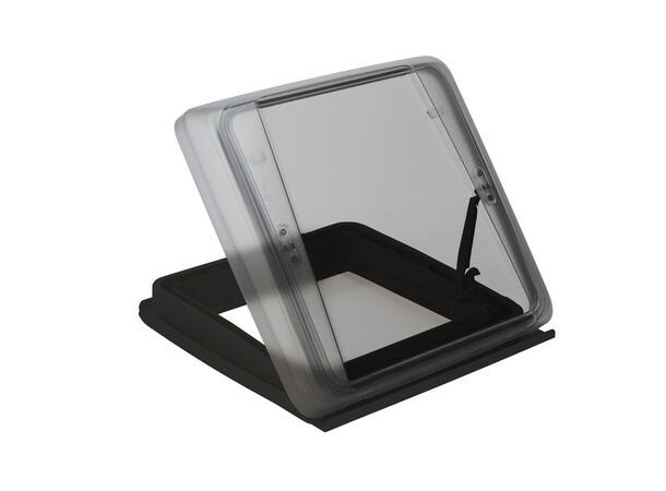 MPK Vision Star M takluke 40 x 40 cm Røykglass, sort innerramme 