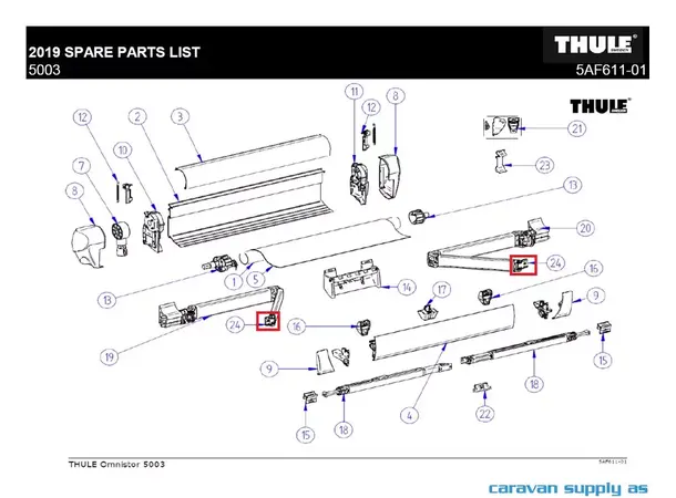 RH+LH Connect.Lead Rail 