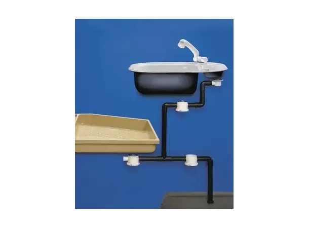 Reich T-stykke for kloakkrørsystem – 28 mm | Caravan.no