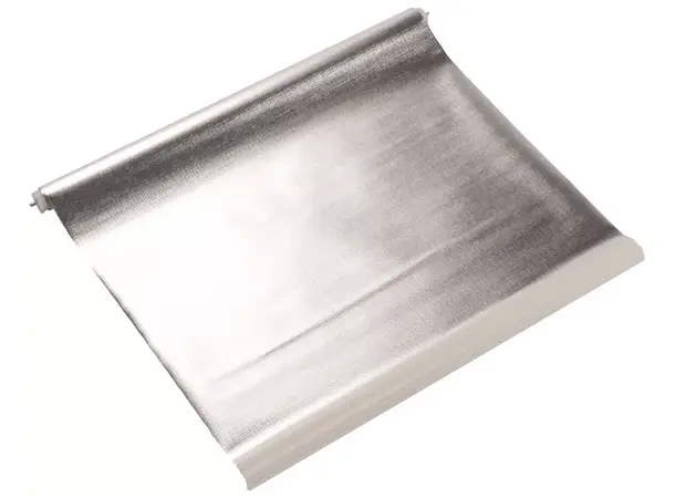 Rullgardin REMIsun 1000x1000 mm kremhvit/sølv 