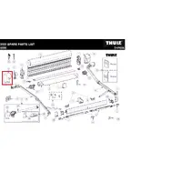Thule LH endcap mainhousing 8000 1500603369