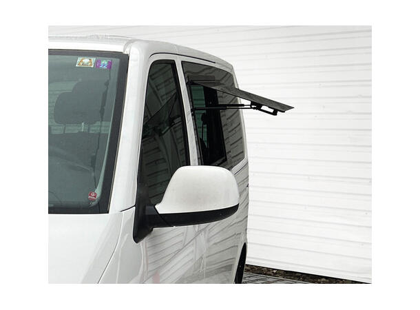 Vippevindu i ekte glass for VW T6.1 / T6 Venstre forran. 