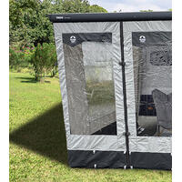 Blocker markisefront 100cm med vindu 