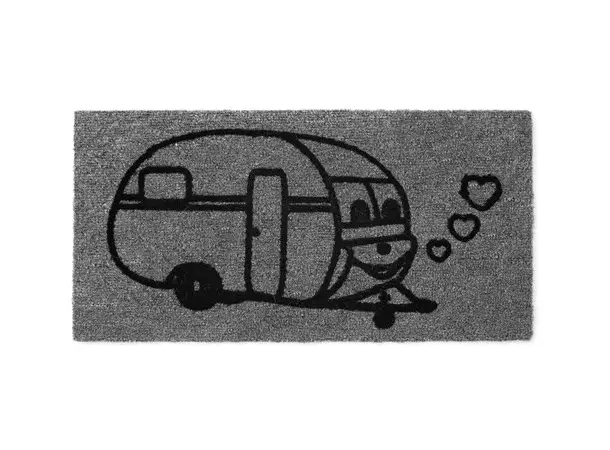 Dørmatte Derby flock caravan 50x25 cm | Caravan.no