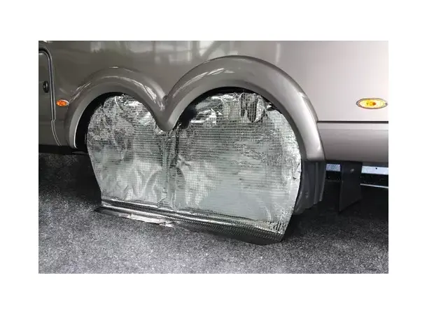 Hjuldekke reflex 155 cm – Dobbeltaksel | Caravan.no