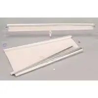 Remis -springrullegardin 970x600 mm Gråhvit