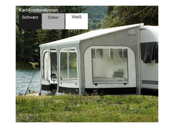 Thule Safari Panorama L 550 cm svart/søl Til Thule Omnistor 9200 H:245-259cm 