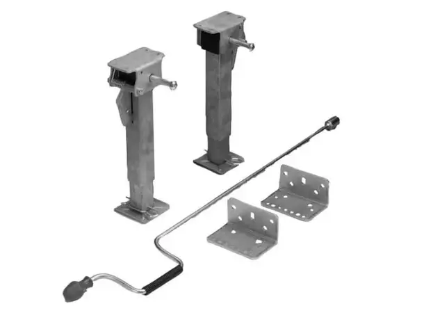 Universal-støtteben 290-490 mm 1 par, løftekraft 500 kg/brakett 