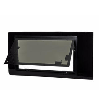 Vippevindu i ekte glass for VW T6.1 / T6 Høyre utgave forran