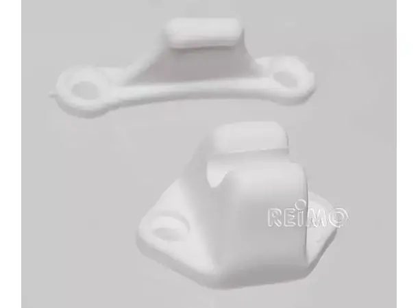 Dørholder hvit | Caravan.no