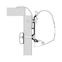 Feste Omnistor 5/8-serie Frankia 550cm 