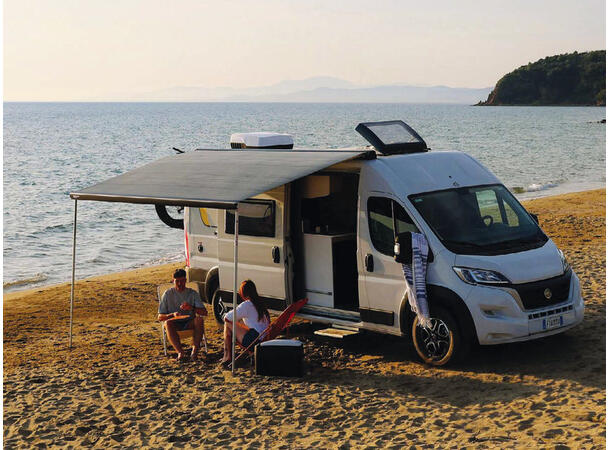 Fiamma F80s takmarkise 370 Fiat Ducato – Deep Black / Royal Gre 