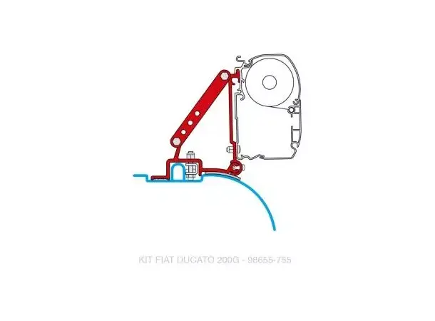 Fiamma adapter til Ducato fra 06 98655-755 