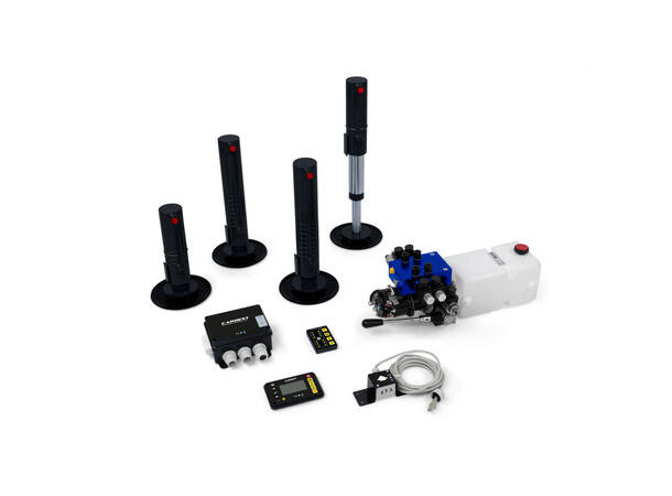 Hydrauliske støtteben – automatisk 12V Fiat Ducato, Peugeot Boxer og Citroën 