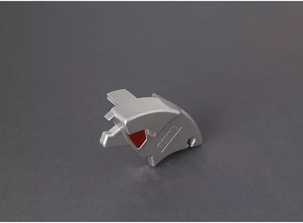 Left lead bar end cap F655S titanium 98655-337 