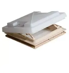 MPK myggnettramme 28x28 cm beige