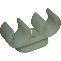Reich plast-rørklemme dobbel 1 stk for 12 mm rør