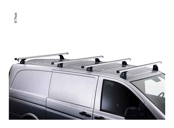 Thule ProBar 392 2-pakning, Lengde 150 c Tunglastsystem av aluminium med tre T-sp 