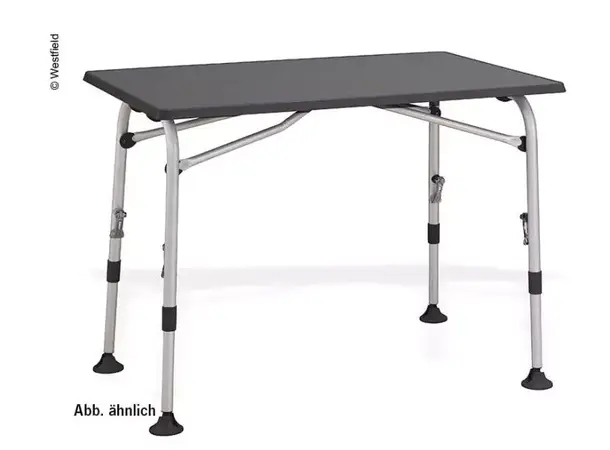 Campingbord Aircolite 120 blackline 120x80 cm 