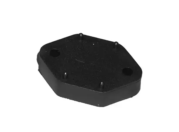 Distanseplate til bordben 10 mm – sort | Caravan.no