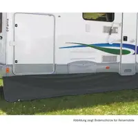 Fiamma skjørt 5,5 m grå for bobiler Bredde 550cm