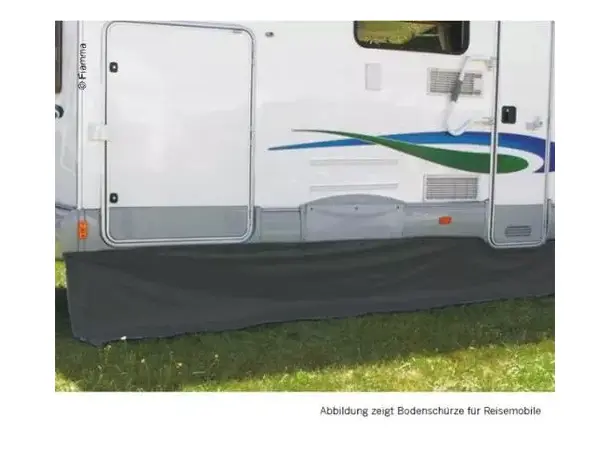 Fiamma skjørt 5,5 m grå for bobiler | Caravan.no