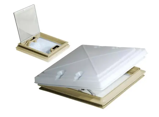 MPK takluke 40x40 cm beige – Med myggnetting | Caravan.no