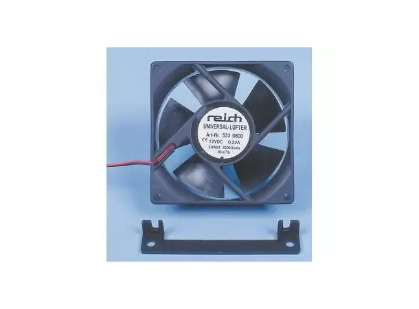 Reich universell ventilator 90x90x15 mm 