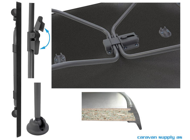 Brunner campingbord Linear 115x70 cm 