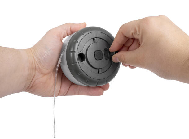 Camping-LED-Lampe STARWAY Opprullbar ledslynge. 